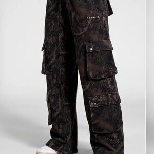 Youngla W251 Hunting Season Cargo Joggers - Camo / Medium New SOLD OUT